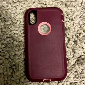 iPhone XR Otterbox case cover
